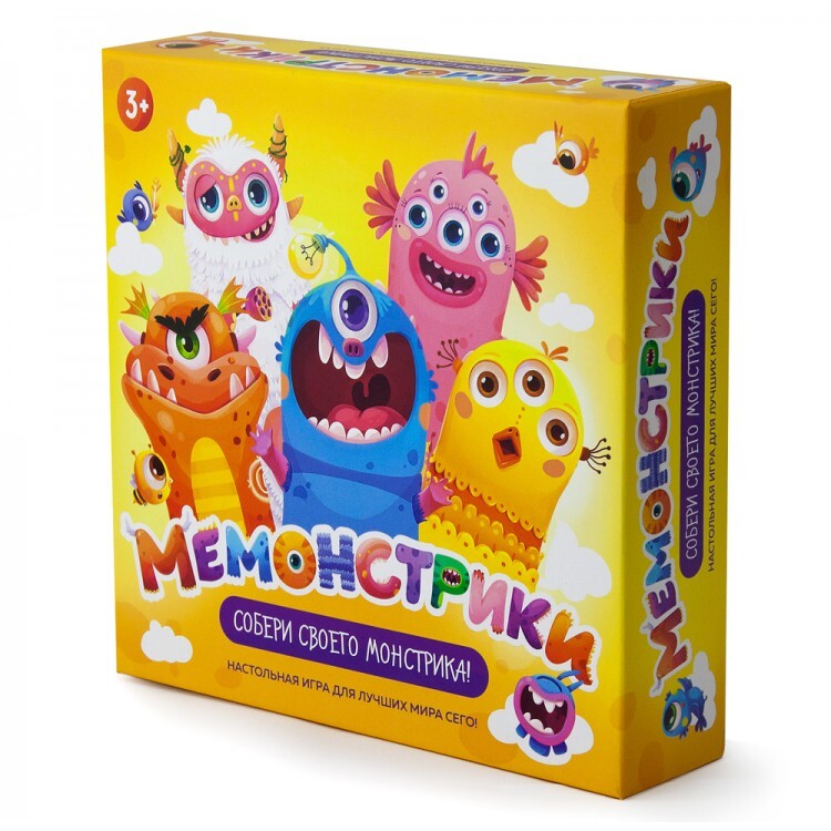 Игра настольная. Мемонстрики, производитель ND Play, ISBN 469-0-24118-581-7, № 1