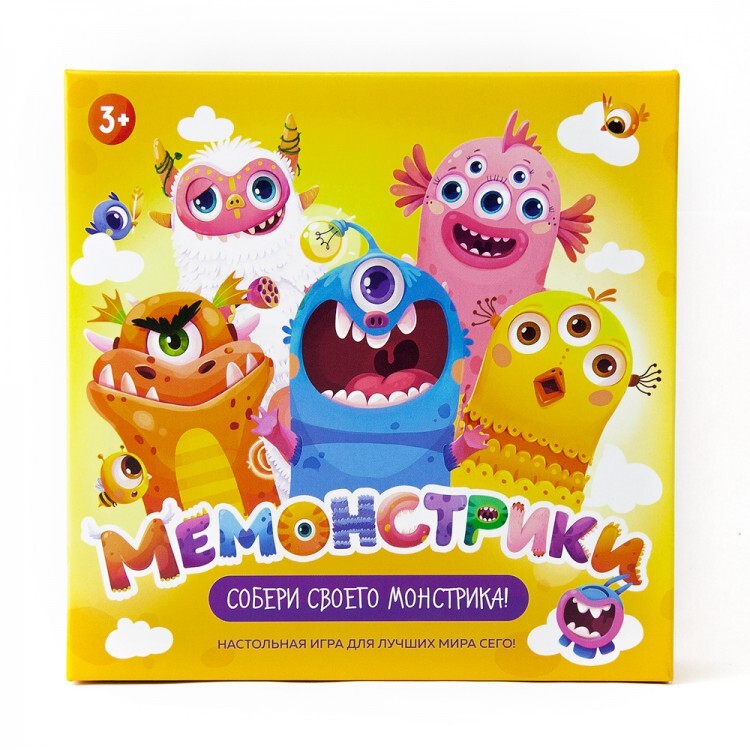 Игра настольная. Мемонстрики, производитель ND Play, ISBN 469-0-24118-581-7, № 2