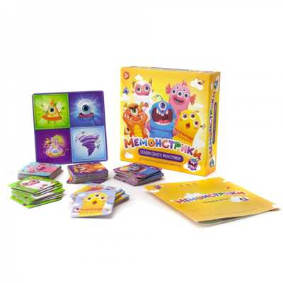 Игра настольная. Мемонстрики, производитель ND Play, ISBN 469-0-24118-581-7№ 6