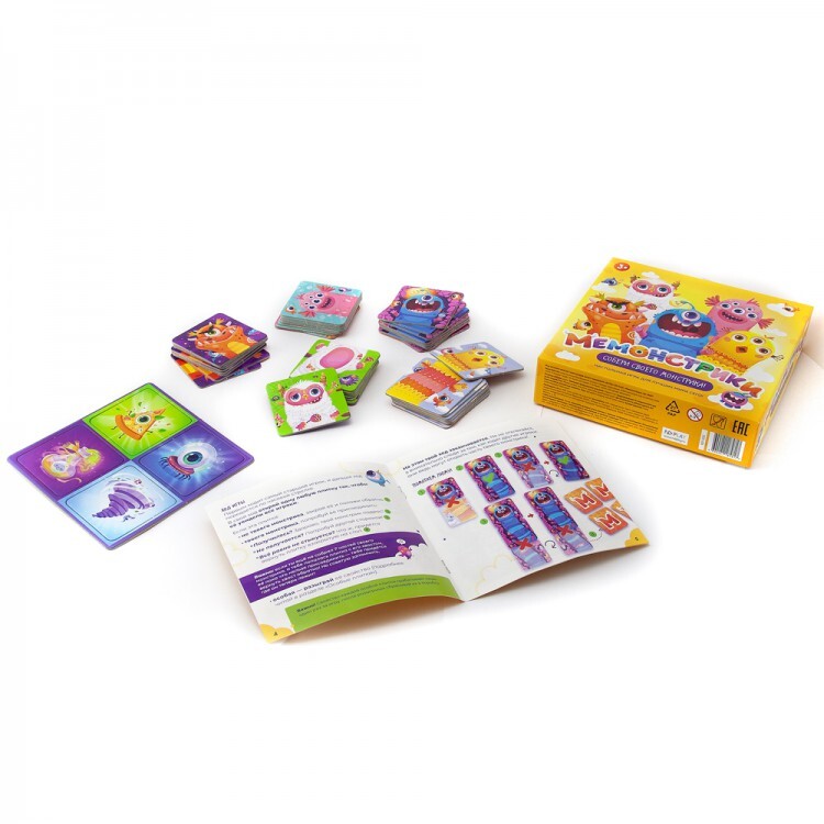 Игра настольная. Мемонстрики, производитель ND Play, ISBN 469-0-24118-581-7, № 9
