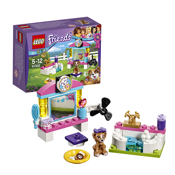 Конструктор LEGO Friends. Подружки. Выставка щенков: Салон красоты, арт.41302, производитель LEGO (ЛЕГО), ISBN 570-2-01586-617-0, № 1