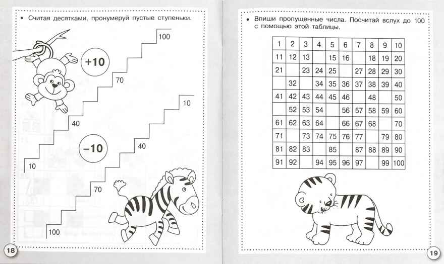 Рабочая тетрадь дошкольника. Математика. Считаем до 100, производитель Стрекоза , ISBN 978-5-99514-287-4, № 2