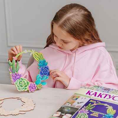 Игрушки для детского творчества  Композиция &quot;Кактусы&quot;; арт.Dr-1015, производитель BUMBARAM (БУМБАРАМ), ISBN 462-0-03915-861-7№ 5