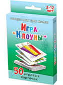 Игра &quot;Клоуны&quot; 3-12 лет, производитель Лерман , ISBN 0460-3-01058-184-9, № 1