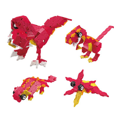 LAQ DINOSAUR WORLD T-REX  Конструктор, 300 деталей, производитель LAQ, ISBN 495-2-90700-128-3, № 1