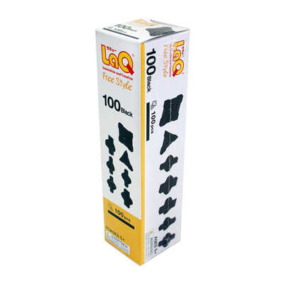 LAQ FREE STYLE 100 BLACK Конструктор, 100 деталей, производитель LAQ, ISBN 495-2-90700-193-1№ 1