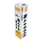 LAQ FREE STYLE 100 BLACK Конструктор, 100 деталей, производитель LAQ, ISBN 495-2-90700-193-1, № 1