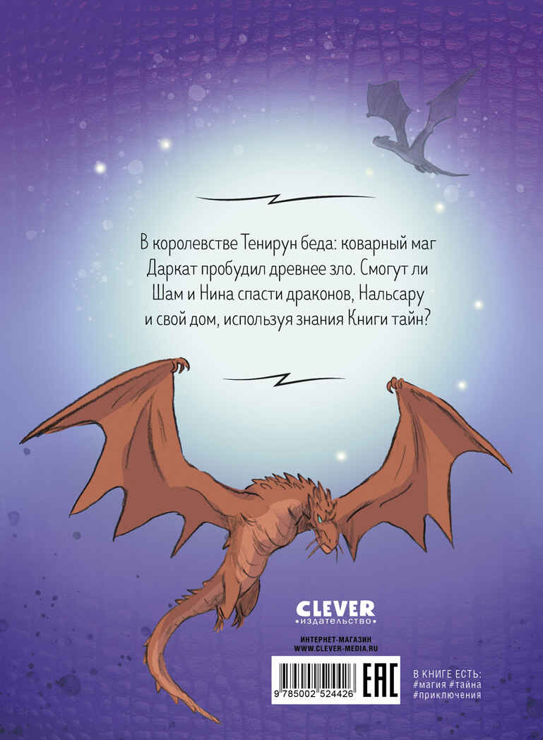 Драконы Нальсары. Книга тайн/Дельваль М., производитель Клевер (Clever) , ISBN 978-5-00252-442-6, № 7