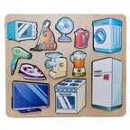 Рамка-вкладыш Бытовая техника 12 дет. арт. 8415, производитель ТД БЭМБИ, ISBN 462-0-06536-274-3, № 1