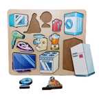 Рамка-вкладыш Бытовая техника 12 дет. арт. 8415, производитель ТД БЭМБИ, ISBN 462-0-06536-274-3, № 2