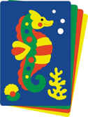 Мозаика мягкая &quot;Морской конек&quot;, производитель Тедико, ISBN 460-0-00145-550-0, № 1