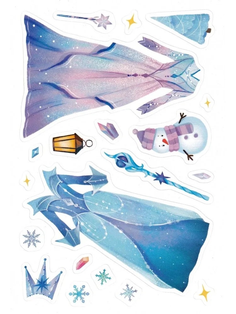 Зимний бал: книжка с наклейками. Наряди меня., производитель «Феникс-Премьер», ISBN 978-5-22242-759-0, № 6