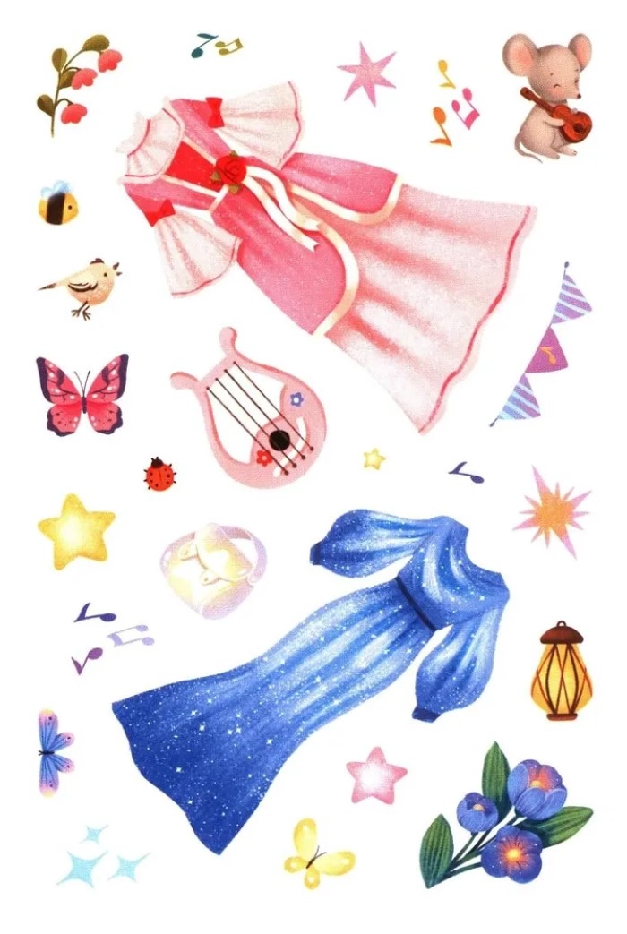 Феечки: книжка с наклейками. Наряди меня., производитель «Феникс-Премьер», ISBN 978-5-22244-160-2, № 6