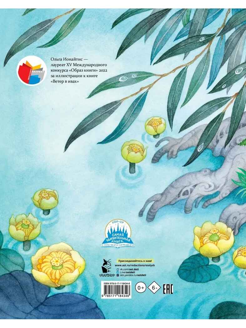 Ветер в ивах. Рис. О. Ионайтис, производитель АСТ , ISBN 978-5-17118-434-6, № 7