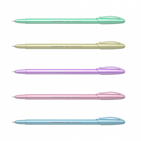Ручка шариковая Neo® Pastel pearl, цвет чернил синий, арт. 55380, производитель ErichKrause® (Эрих Краузе), ISBN 404-1-48555-380-9, № 2