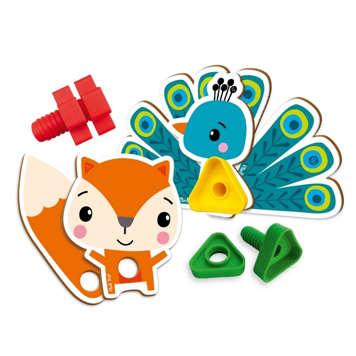 Игра настольная конструктор Fisher-Price &quot;Maxi-болтики&quot;, производитель Я РАСТУ ТОЙЗ, ISBN 482-0-23476-258-3, № 4