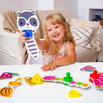 Игра настольная конструктор Fisher-Price &quot;Maxi-болтики&quot;, производитель Я РАСТУ ТОЙЗ, ISBN 482-0-23476-258-3№ 7