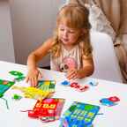 Игра-шнуровка Fisher-Price "Цветные домики", производитель Я РАСТУ ТОЙЗ, ISBN 482-0-23476-260-6, № 6
