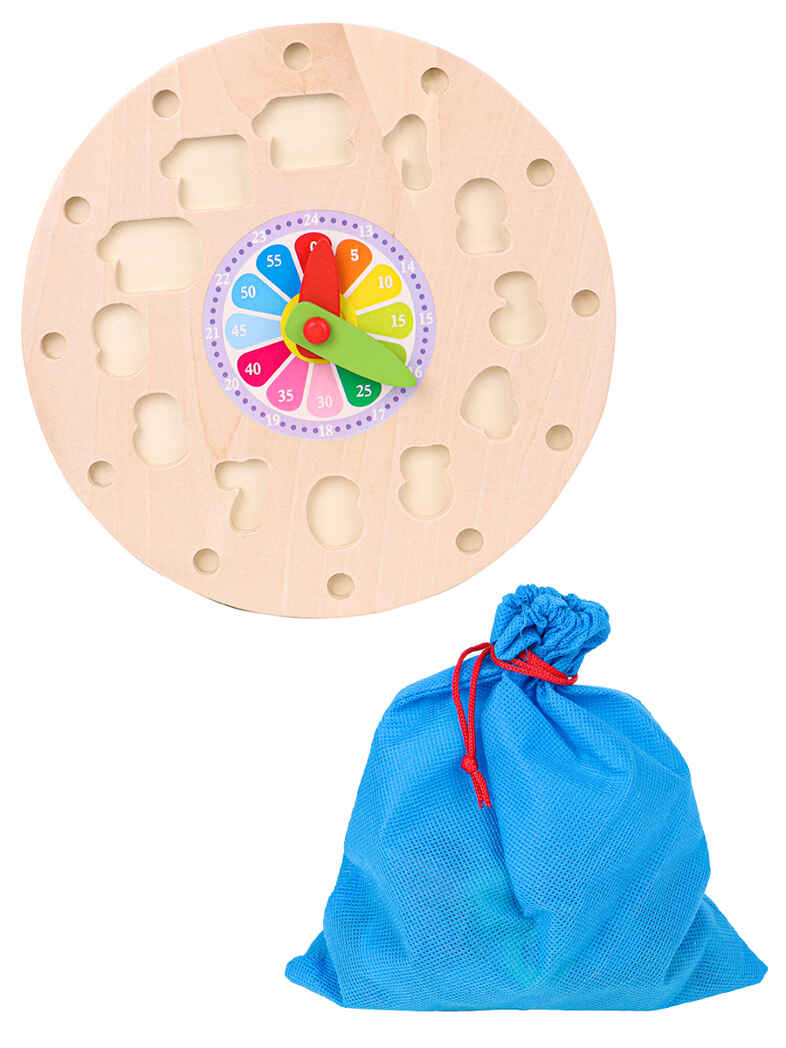 Головоломка-вкладыш Часы, арт. AN02072, производитель Рыжий кот, ISBN 466-5-30800-087-7, № 3