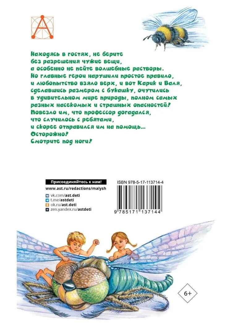 Необыкновенные приключения Карика и Вали, производитель АСТ , ISBN 978-5-17113-714-4, № 11
