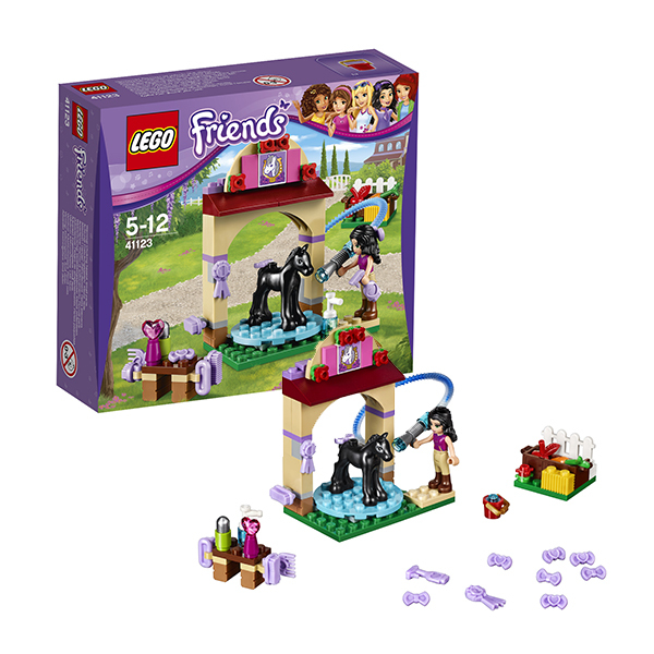 Конструктор Lego Friends Подружки. Салон для жеребят, арт.41123, производитель LEGO (ЛЕГО), ISBN 570-2-01559-242-0, № 1
