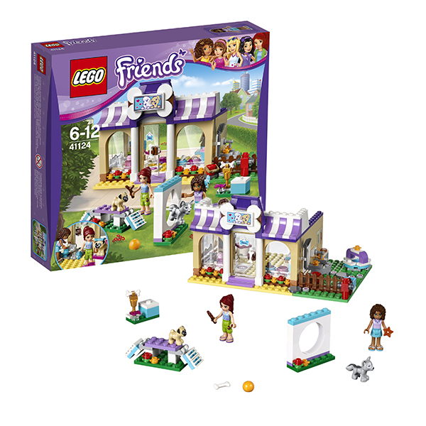 Конструктор Lego Friends Подружки.Детский сад для щенков, арт.41124, производитель LEGO (ЛЕГО), ISBN 570-2-01559-355-7, № 1
