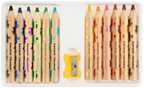 Набор акварельных цветных карандашей 12 цветов, утолщенные с точилкой, арт. КАМКМ12, производитель ФАРМ, ISBN 460-2-72310-211-3, № 9