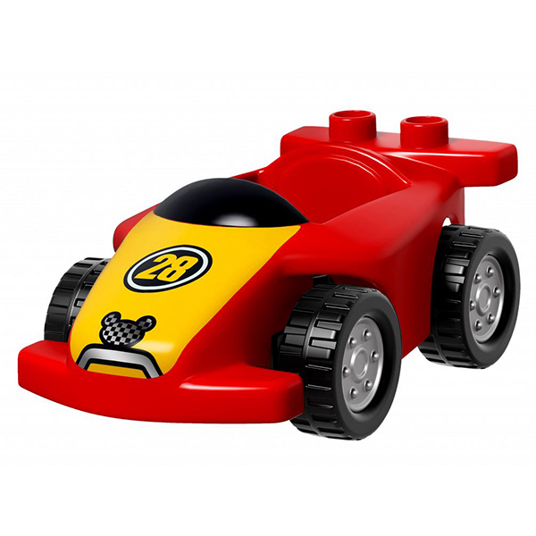 LEGO Duplo 10843 Гоночная машина Микки, производитель LEGO (ЛЕГО), ISBN 570-2-01586-659-0, № 3