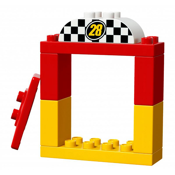 LEGO Duplo 10843 Гоночная машина Микки, производитель LEGO (ЛЕГО), ISBN 570-2-01586-659-0, № 4
