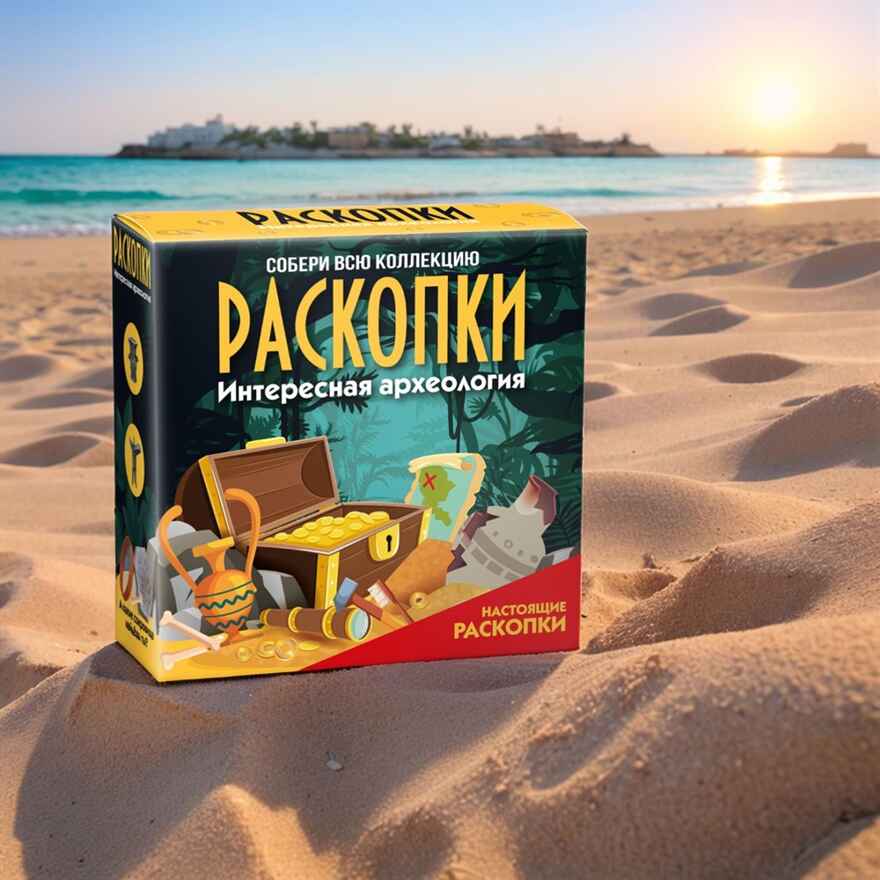 Набор для проведения раскопок Интересная Археология, арт. dig-135, производитель BUMBARAM (БУМБАРАМ), ISBN 464-0-23917-181-0, № 4