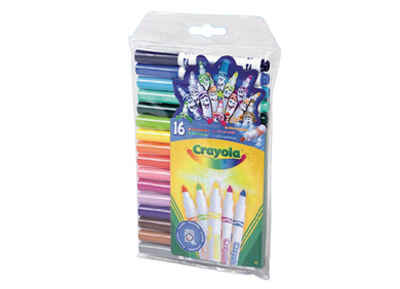 16 фломастеров в мягкой упаковке, производитель Crayola, ISBN 501-0-06593-102-2№ 1