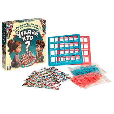 Игра детская настольная &quot;Угадай кто&quot; , арт. 11870, производитель Dream Makers (Дрим Мейкерс), ISBN 481-2-50119-398-5№ 2