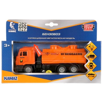 Технопарк Камаз Бензовоз, арт. CT12-457-5WB Симбат купить с быстрой ...