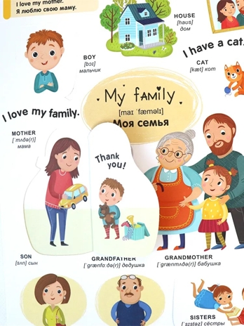 Мой первый словарь. Английские слова., производитель Malamalama (Маламалама), ISBN 978-5-00230-033-4№ 5