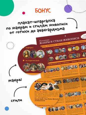 Шедевры мирового искусства. Календарь 2026 для культурных детей., производитель МОЗАИКА kids , ISBN 978-5-43154-529-0№ 7