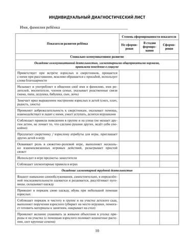 Журнал педагогической диагностики развития ребенка: младшая группа. ФГОС ДО. Белькович В.Ю., производитель Русское слово , ISBN 978-5-53301-098-6№ 3