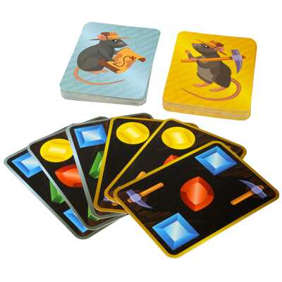 Настольная игра Мыши-кладоискатели 3 в 1 Играй Думай Учись, арт. ВВ5214, производитель Bondibon (Бондибон), ISBN 489-5-13605-508-8 № 6