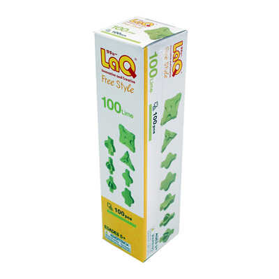 LAQ FREE STYLE 100 LIME Конструктор, 100 деталей, производитель LAQ, ISBN 495-2-90700-189-4№ 1
