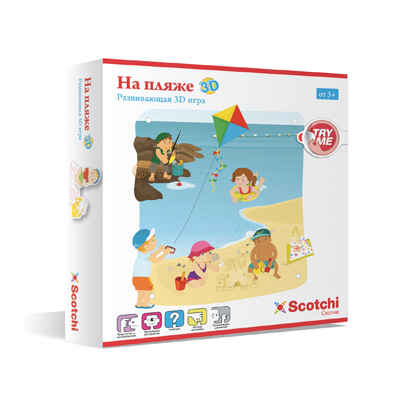 Игра настольная развивающая Scotchi &quot;На пляже&quot;, арт.20024, производитель Scotchi, ISBN 729-0-01125-957-0№ 1