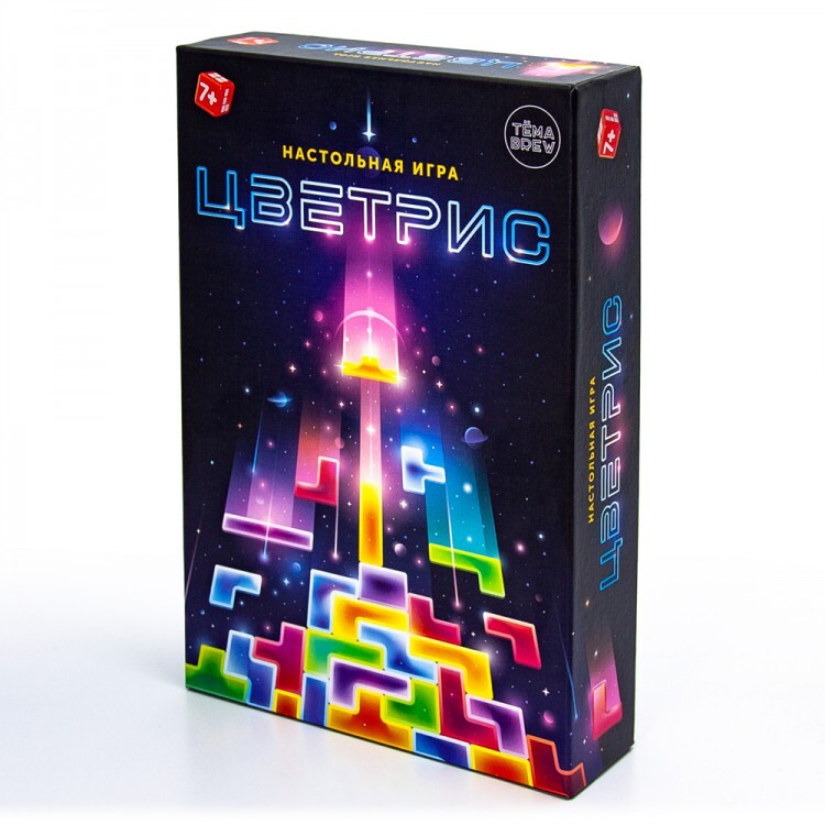Игра настольная. Цветрис, производитель ND Play, ISBN 469-0-24122-543-8, № 3