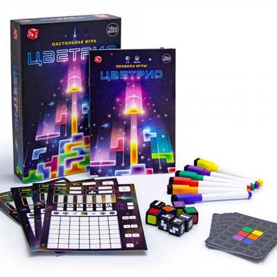 Игра настольная. Цветрис, производитель ND Play, ISBN 469-0-24122-543-8№ 5