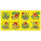 Коврик-пазл Львенок и Черепаха 8 сегментов, арт. FS-LC-01, производитель Симбат, ISBN 469-0-59000-123-3, № 1