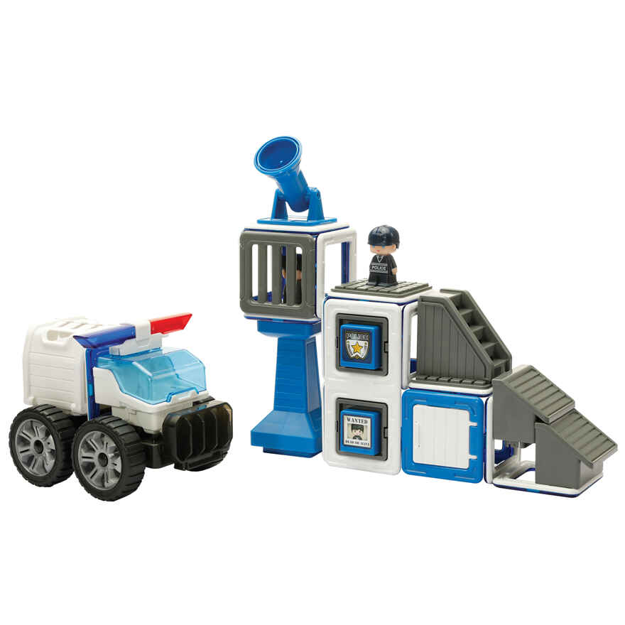 Магнитный конструктор Magformers &quot;Amazing Police Set&quot;, производитель Magformers (Магформерс), ISBN 73-0-65817-002-1, № 6