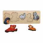 Рамка-вкладыш малая Дикие животные арт. 7995, производитель ТД БЭМБИ, ISBN 468-3-58254-037-7, № 2