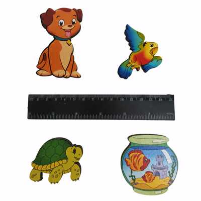 Рамка-вкладыш малая Домашние животные арт. 7996, производитель ТД БЭМБИ, ISBN 468-3-58254-038-4№ 3