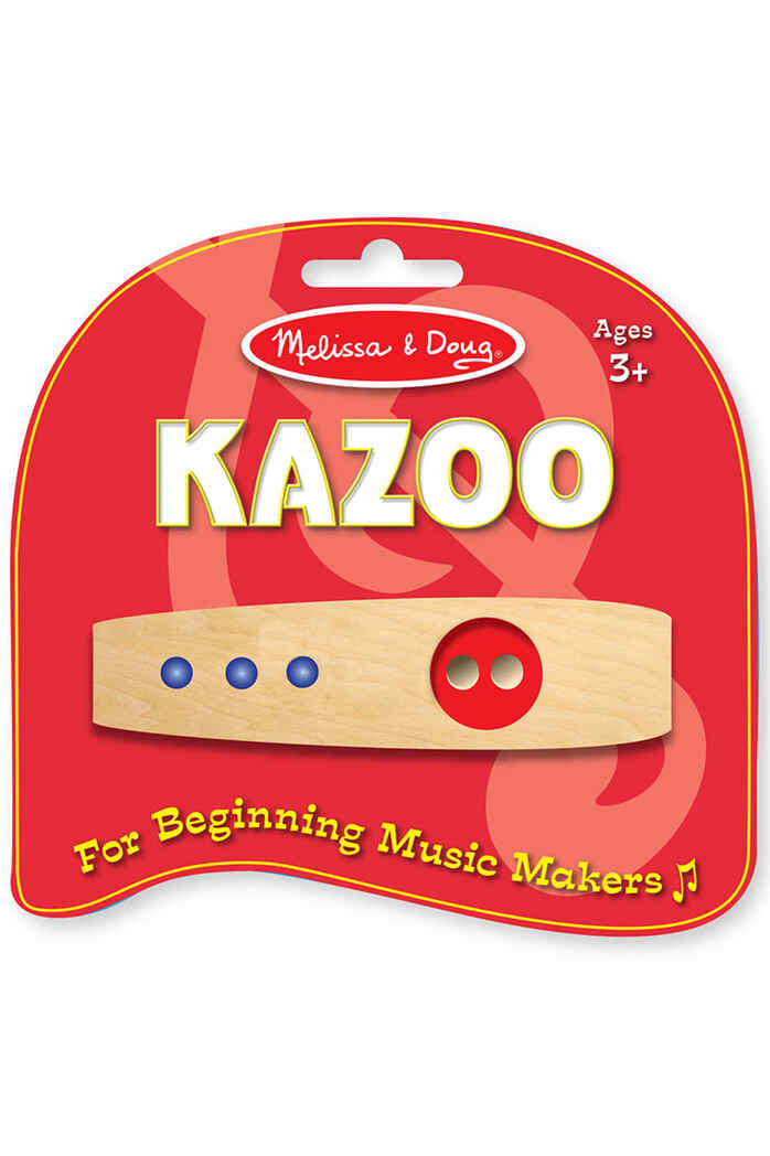 Музыкальная трещетка Kazoo, арт. 1300, производитель Melissa & Doug (Мелисса &Дог), ISBN 000-0-77201-300-0, № 2