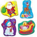 Мягкие пазлы Baby puzzle &quot;Новогодние приключения&quot;, производитель Я РАСТУ ТОЙЗ, ISBN 482-0-23476-091-6, № 2