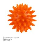 Массажер ежик 5,5 см, арт. 415814, производитель Sima-land (Сима-Ленд), ISBN 290-4-15814-000-8, № 2