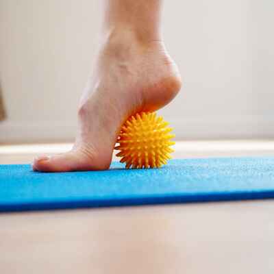 Массажер ежик 7,5 см, желтый, арт. 415816, производитель Sima-land (Сима-Ленд), ISBN 290-4-15816-000-6№ 5