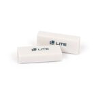 Ластик LITE 45х17х10 мм, ПВХ, белый, арт ERWL, производитель LITE, ISBN 460-2-72308-246-0, № 1